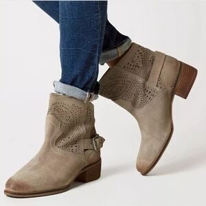 Naughty Monkey Zoey Leather Ankle Boot